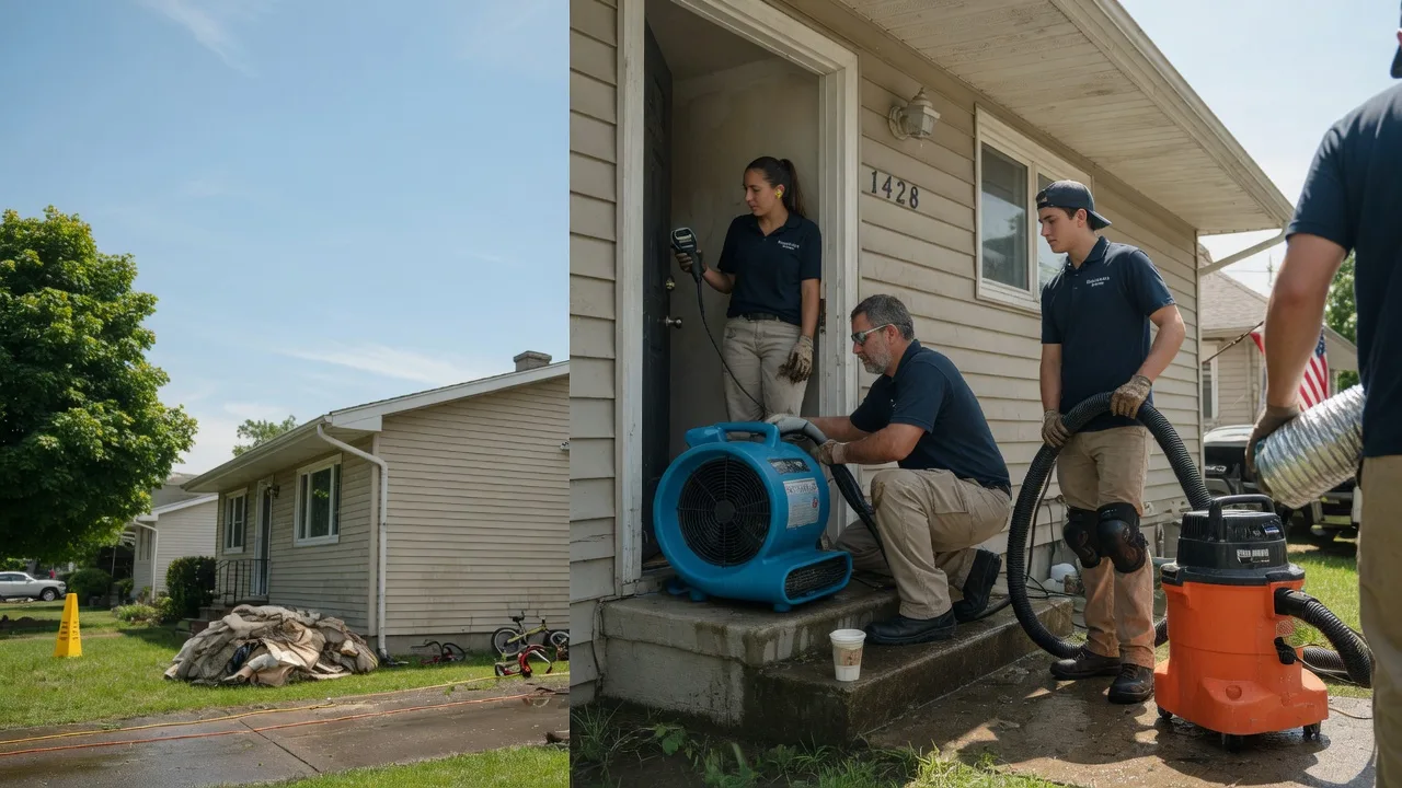 Water Damage Restoration in Montgomery, IL near me